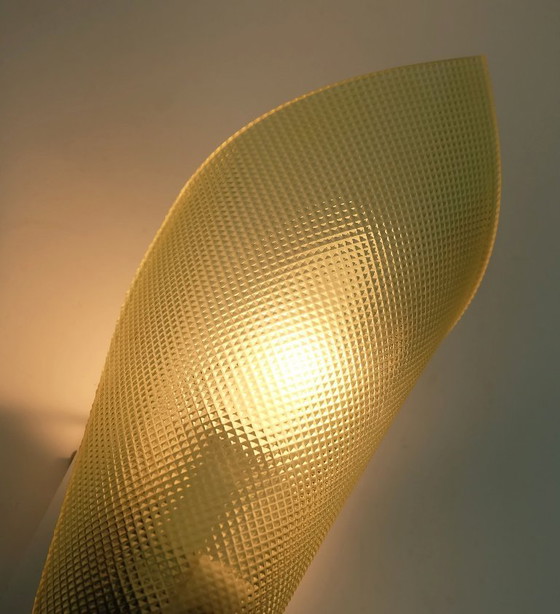 Image 1 of bellissima applique anni '50 con paralume in acrilico verde