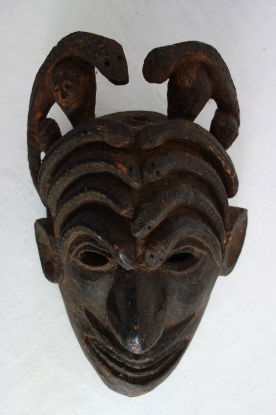 Image 1 of Lot de 3 masques Himalayens vintage