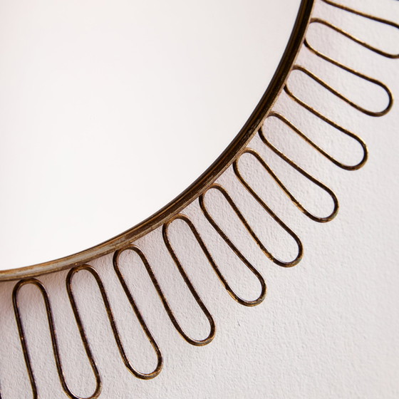 Image 1 of MK10810 Brass framed mirror by Josef Frank