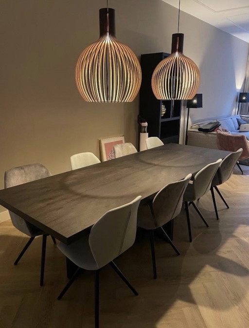 Table rectangulaire 280x100x74x4 Table Du Sud