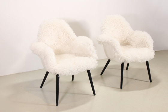 Image 1 of 2 sedie organiche Vitra di Charles Eames e Eero Saarinen