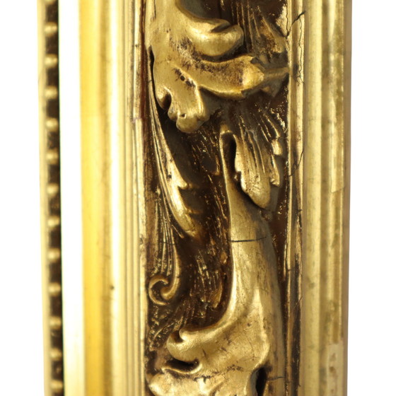 Image 1 of Antieke Barok Stijl Lijst Bladgoud