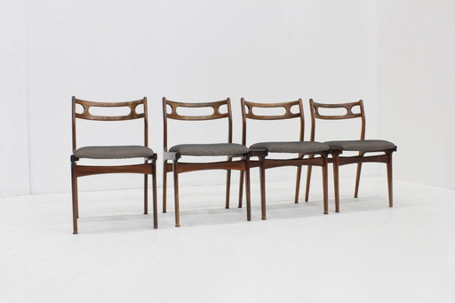 Vintage Mid-century dining chairs set of 4