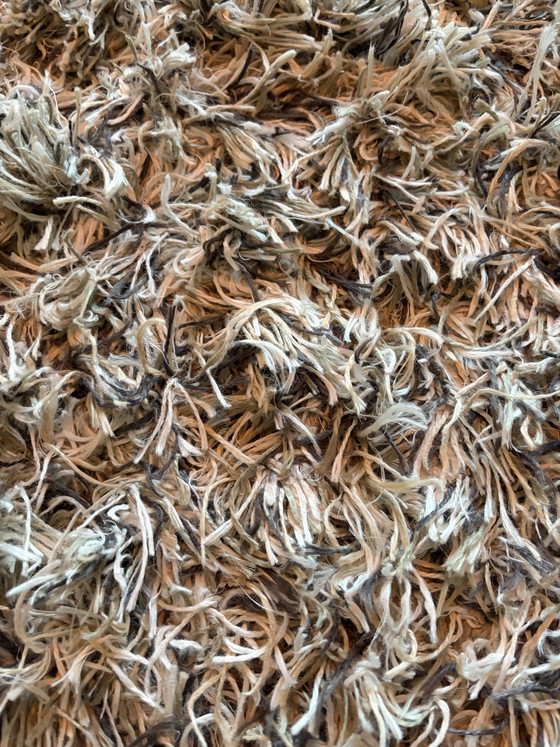 Image 1 of Alfombra de pelo largo de lino