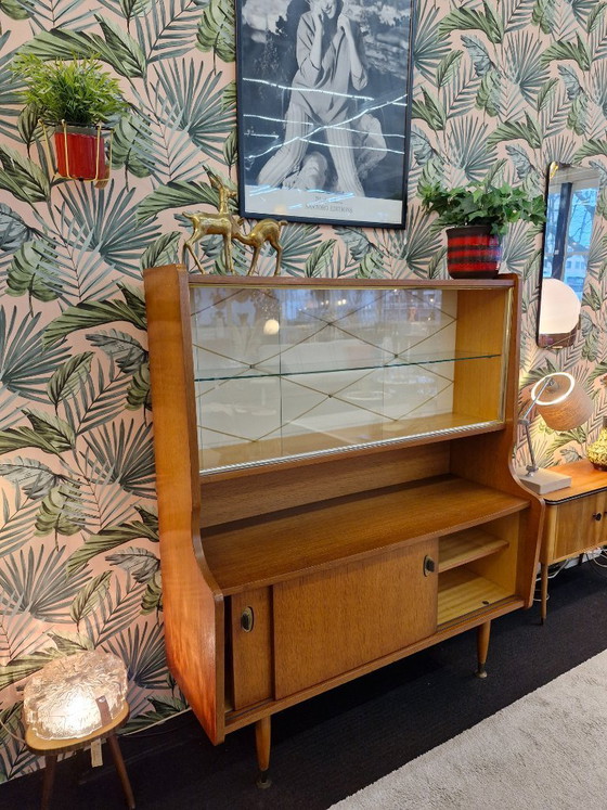 Image 1 of Vintage vitrinekast / buffetkast jaren 60