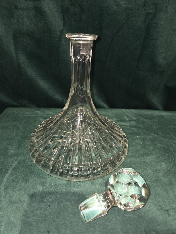 Image 1 of Set di 2 decanter in cristallo – vetro tagliato