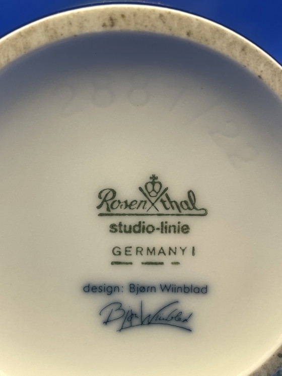 Image 1 of Jahrgang Bjørn Wiinblad-vaas.1001 Nacht