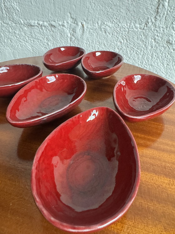 Image 1 of Charolles earthenware ramekins from the 1970s