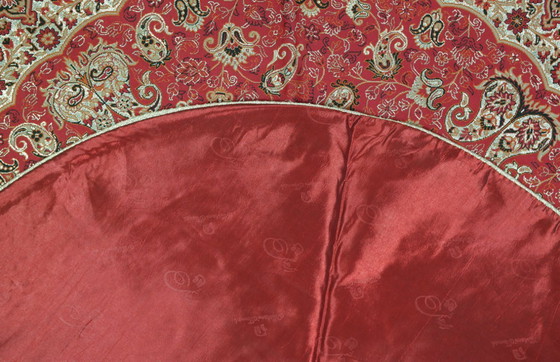 Image 1 of Handgemaakt oosters tafelkleed, zeer fijn vervaardigd van zijden draden, 75 x 75 cm