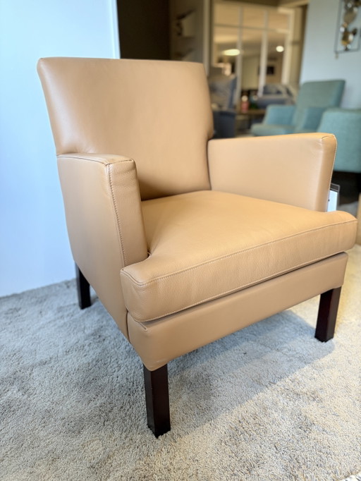 Sillón de Roma – fauteuils, Leather, Wood