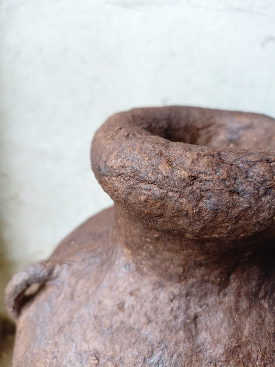 Image 1 of Vaso in cartapesta wabi-sabi