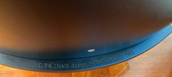 2x Elba chair Cappellini - design Franco Raggi 1983, Armchairs, Leather, Metal, Black (photo 4 of 5)