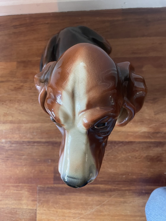 Image 1 of Beagle in ceramica. Cane in ceramica di Jema Holland