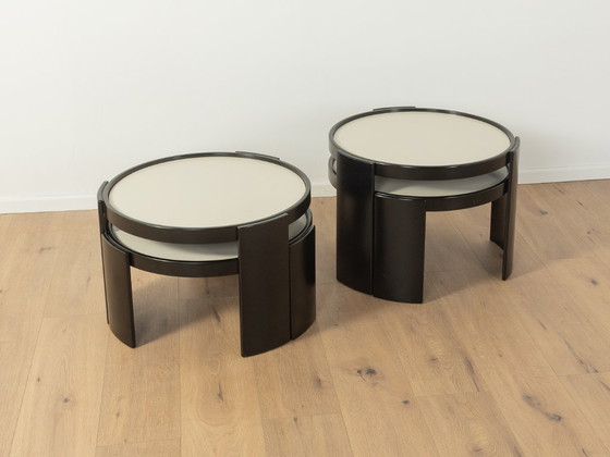 Image 1 of 4x Model 783 nesting tables, Gianfranco Frattini, Cassina