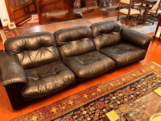 De Sede 101 3-Seater Sofa - “James Bond” - Vintage Icon – 3-5 seaters, Leather (photo 2 of 5)