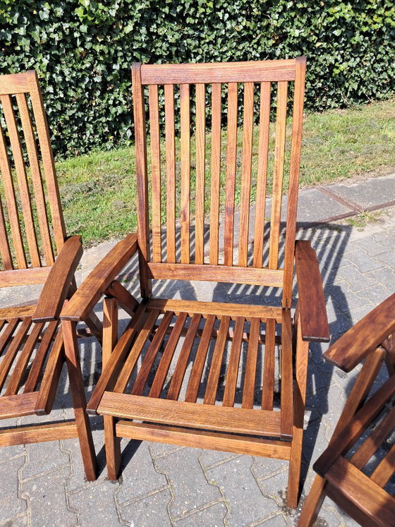 Image 1 of 4 sedie pieghevoli Gloster in teak