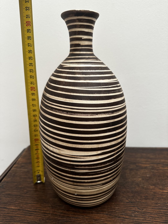 Image 1 of Vase Vintage Ethnique H 31 Cm