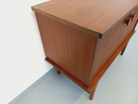 Image 1 of Small vintage Scandinavian-style teak sideboard from the 1960s