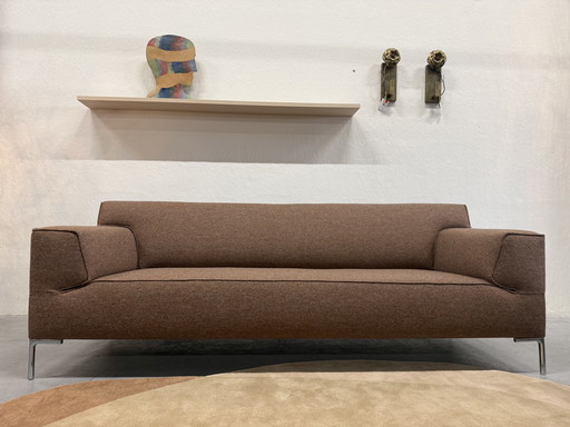 Design on Stock Bloq 3-Sitzer-Sofa mit Hocker Amdal 580