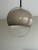 Vintage mushroom pendant lamp, Massive 1960