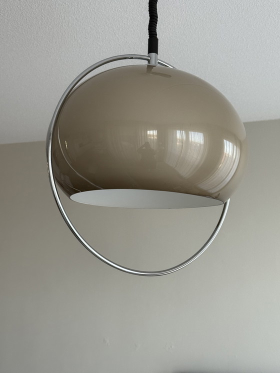 Image 1 of Vintage mushroom pendant lamp, Massive 1960