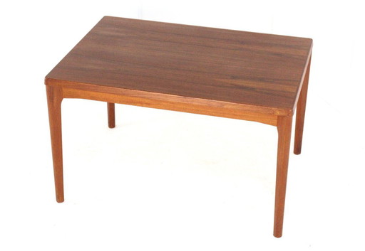 Henning Kjaernulf Vejle rectangular extendable dining table vintage Danish