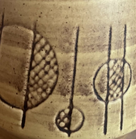 Image 1 of Syco Keramik Sweden - Vintage aardewerken vaas model 1410