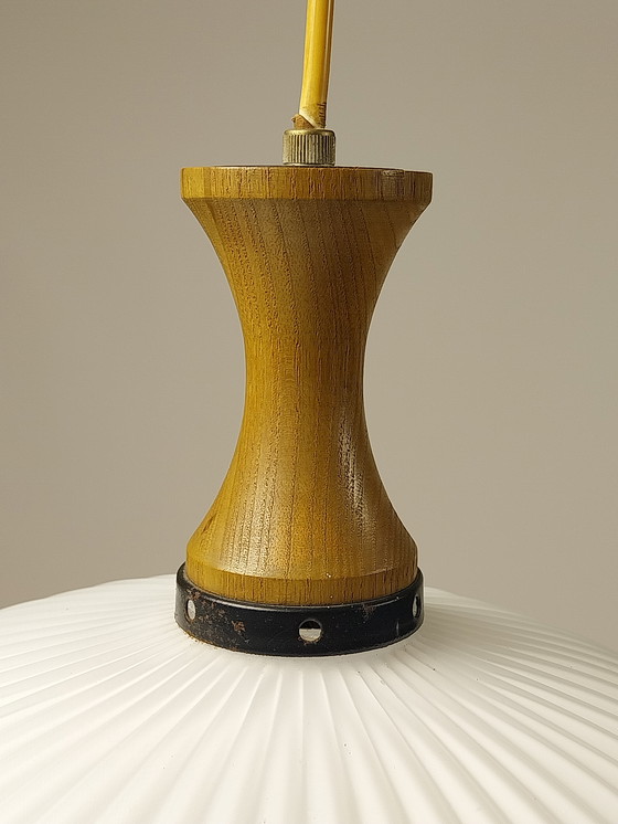 Image 1 of Lampada a sospensione vintage di Massive - Stile giapponese - Design anni '70