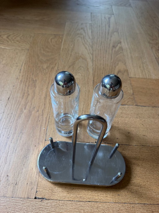 Set de Aceite y Vinagre Alessi – tafelaccessoires, rvs, Glass (photo 2 of 5)