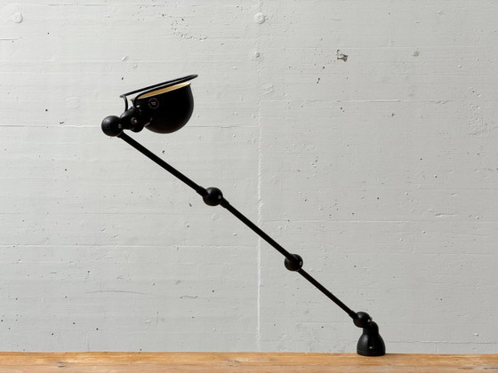 Image 1 of Three-arm clamp lamp by Jean-Louis Domecq for Jieldé, 1950s design