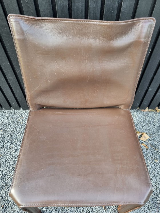 Image 1 of 4 sedie Cassina marrone scuro