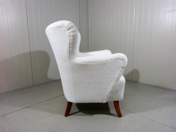 Image 1 of Fauteuil lounge Boucle, Suède, années 1950
