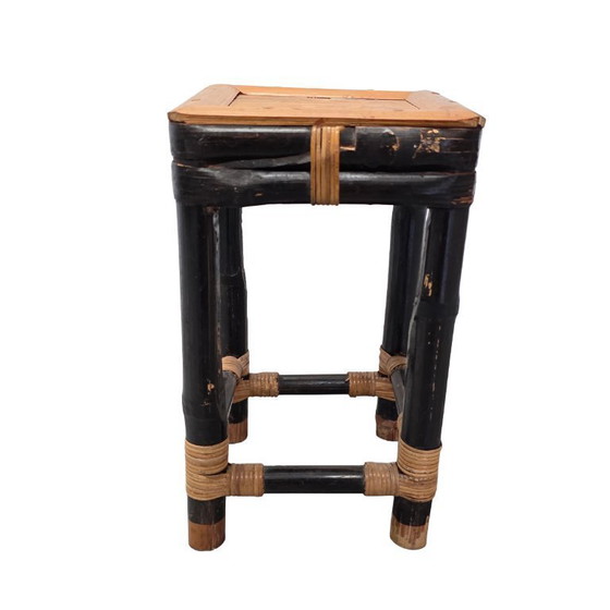 Image 1 of Vintage bamboe plantentafel