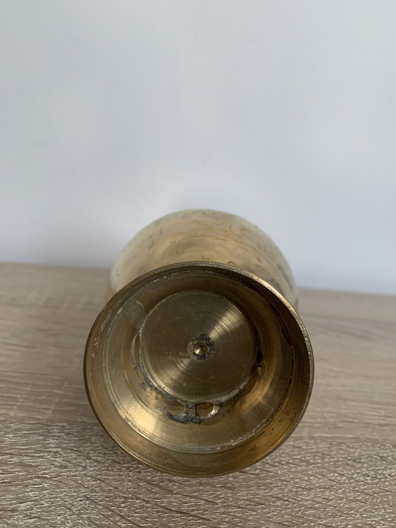 Image 1 of vase en laiton vintage/ancien