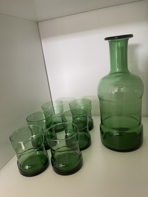 Image 1 of Italiaanse glazen bubbelservice