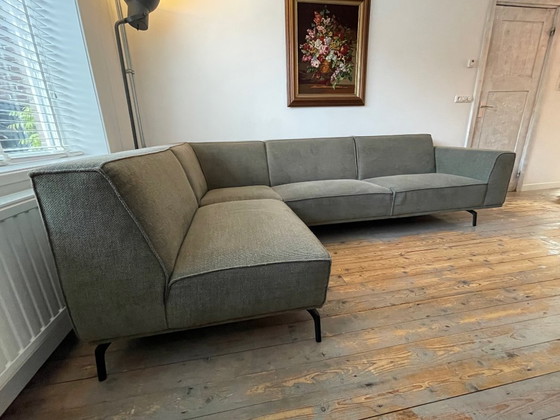 Image 1 of Canapé d'angle Fia – Loft par Zen | Tissu Silent 88 Turtle