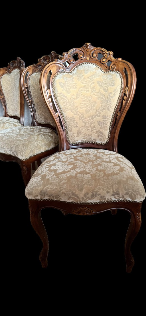 6 Chaises de Salle à Manger Baroques