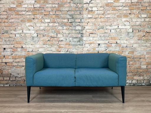 Arper Sean 2-seater green-blue