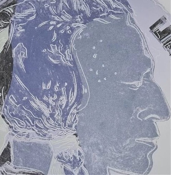 Image 1 of D'après Andy Warhol, Indian Testa, années 1980, lithographie