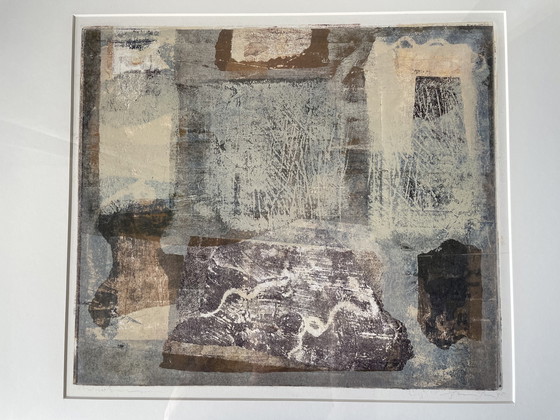 Image 1 of Thea Figee ha il suo monotipo "Zonder Titel".