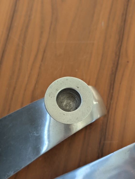 Image 1 of Matthew Hilton Wave Candlesticks 1980