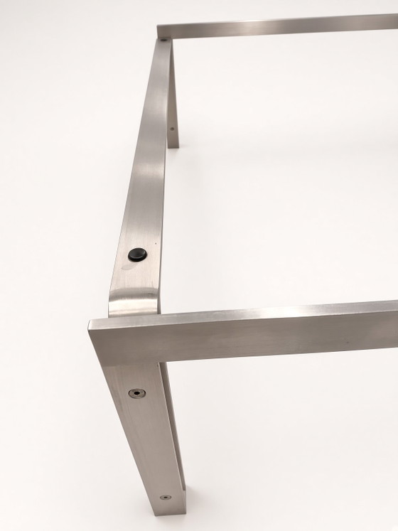 Hank Kwint Metaform M-1 Coffee Table – Glass, Metal (photo 6 of 6)
