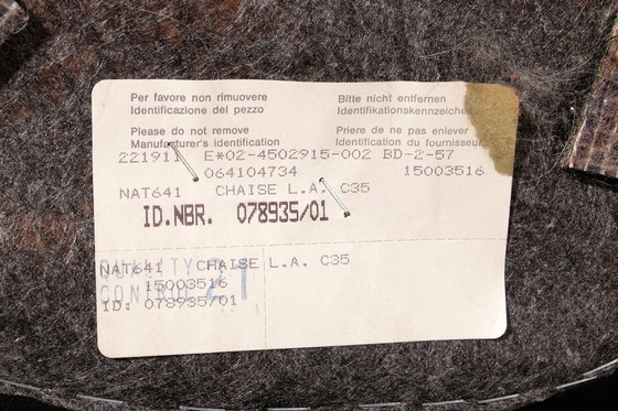 Image 1 of Divano componibile postmoderno dalla forma organica in pelle nera