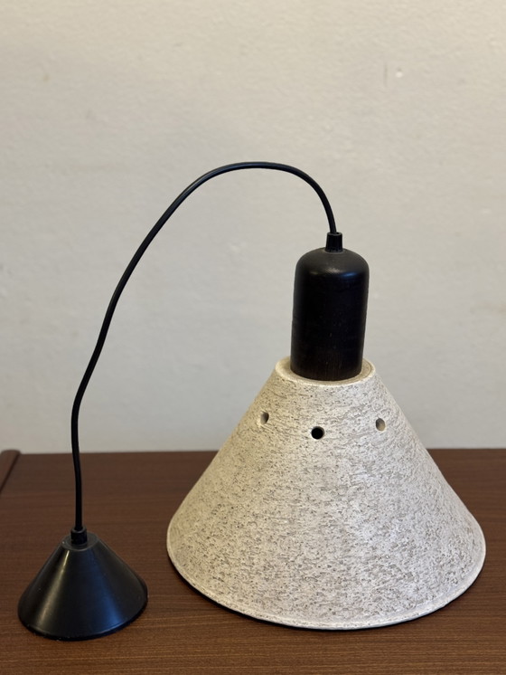 Image 1 of Vintage brutalist ceramic pendant lamp