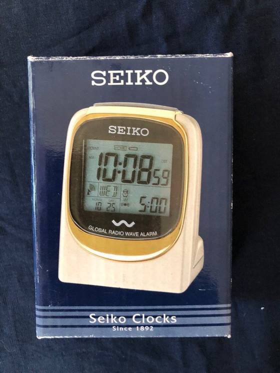 Image 1 of Vintage Seiko alarm wekker