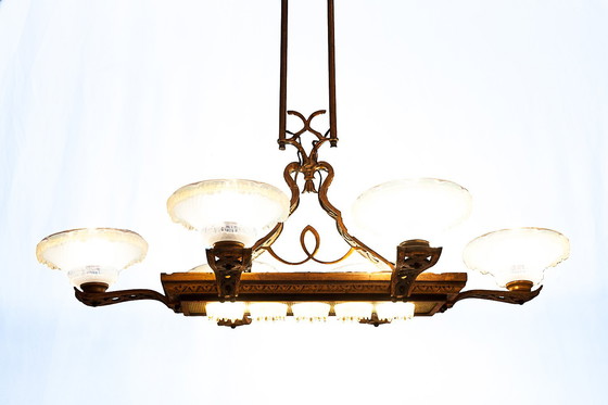 Image 1 of Lampadario Art Déco Liner Ezan