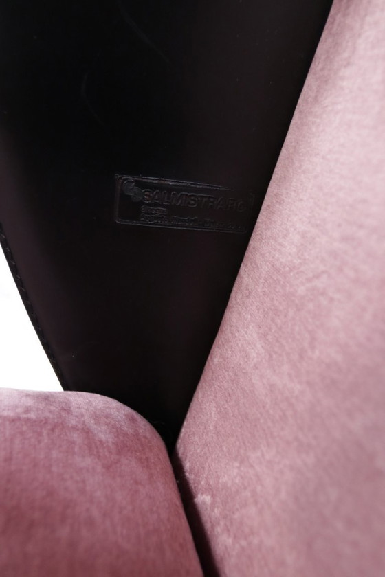 Image 1 of Memphis Lounge-Sessel mit Tisch – Mandelli & Selva für Salmistraro, 1980er Jahre