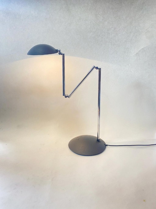 Lampada da tavolo ClassiCon ORBIS di Herbert H. Schultes in nero e cromo * Anni '90 * Classico del design * Vintage
