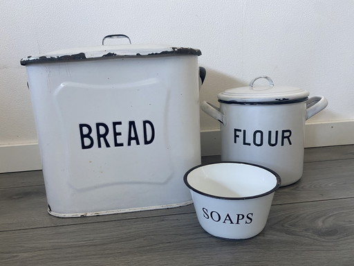 Bread, Flour en Soaps vintage 