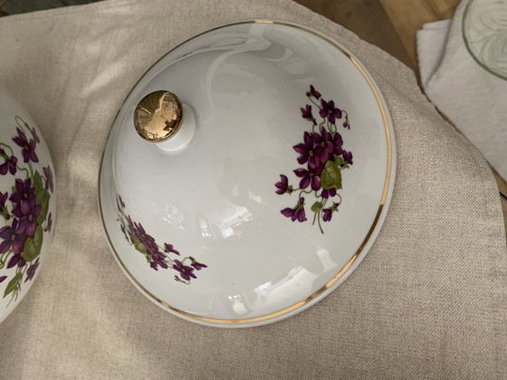 Henneberg Porcelain 1777 Dinner Set, 1960s, Set of 3 – Crockery, Vintage (photo 5 of 9)